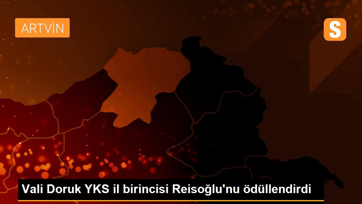 Vali Doruk YKS il birincisi Reisoğlu\'nu ödüllendirdi