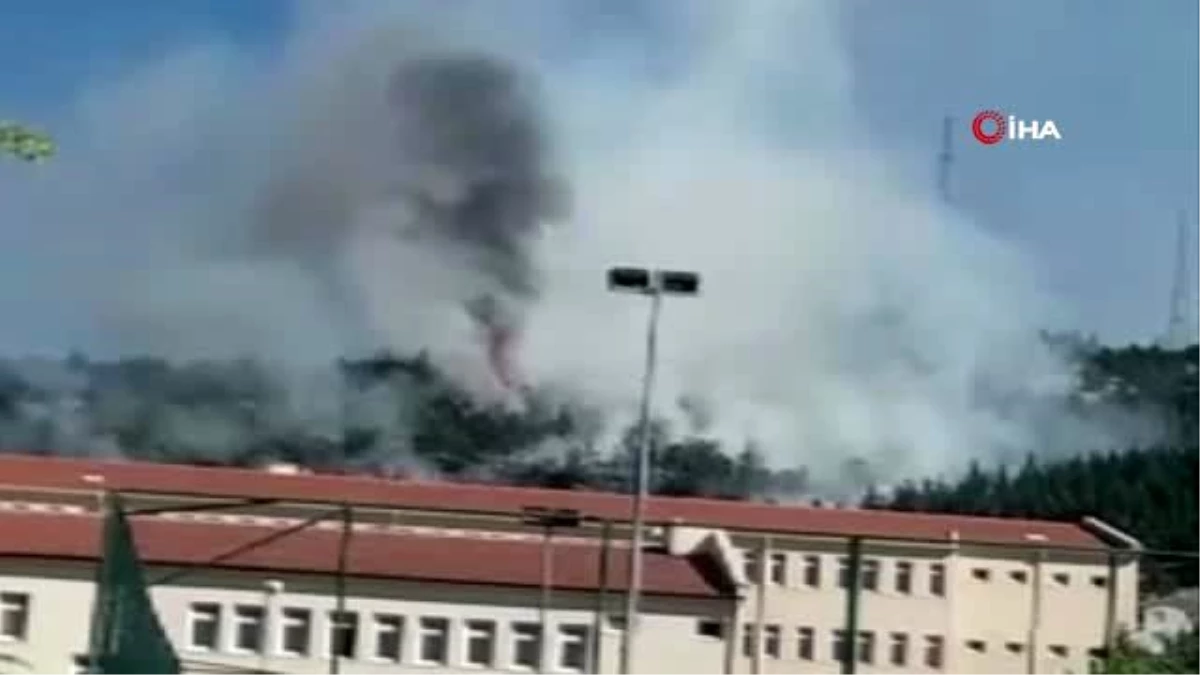 Son Dakika: Başkent\'te korkutan yangın