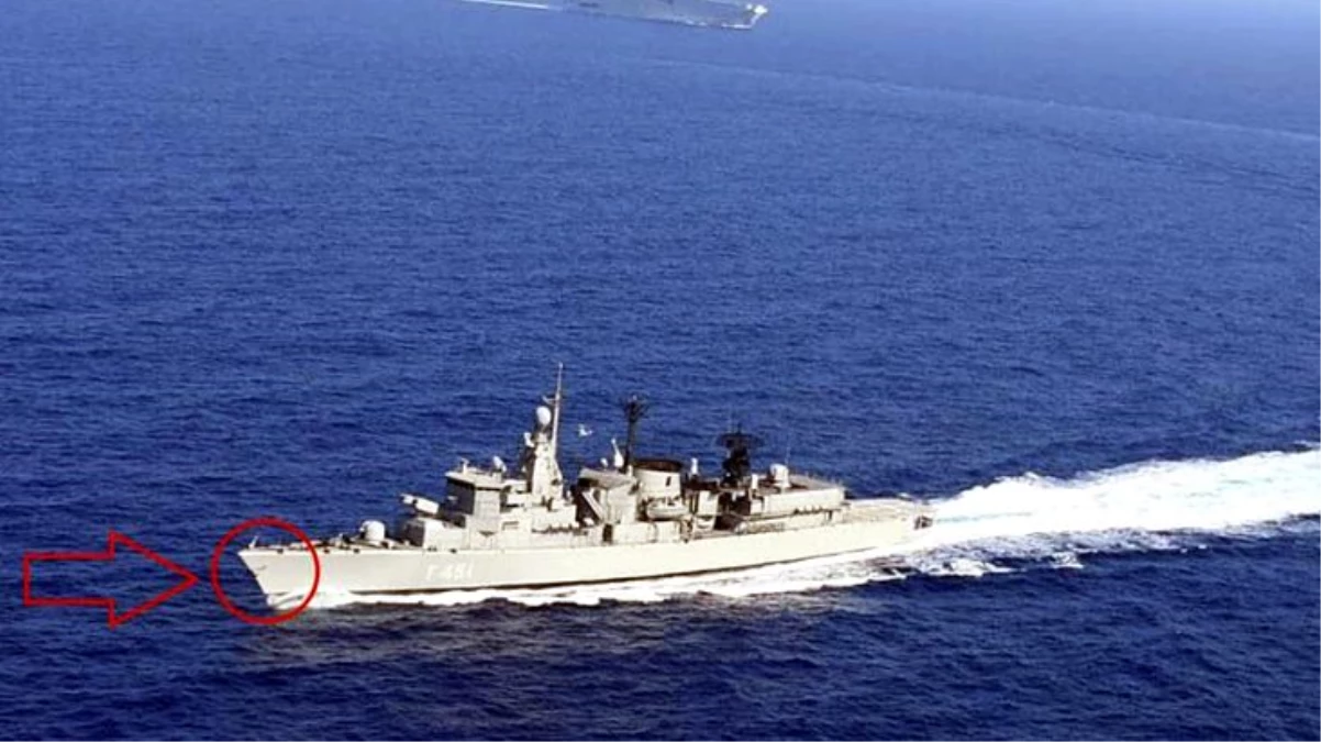 Doğu Akdeniz\'de Oruç Reis\'i engellemek isteyen Yunan gemisi hasar aldı