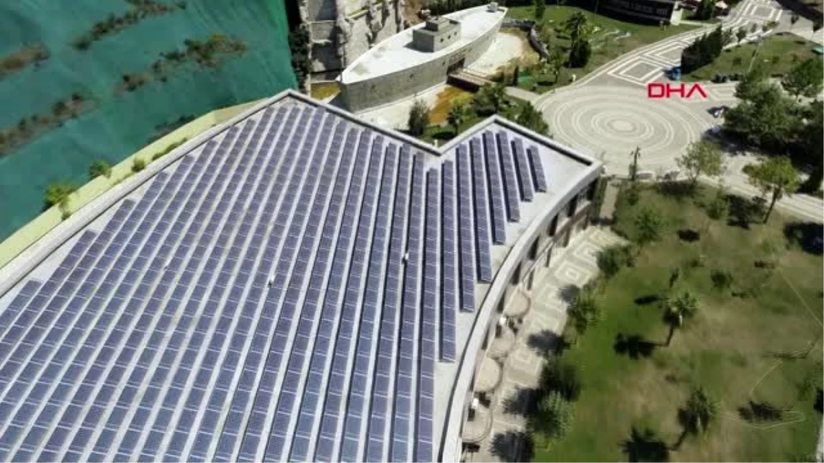 İSTANBUL Tuzla\'da kurulan Güneş Enerji Santrali 25 bin ağacın kesilmesini önlüyor