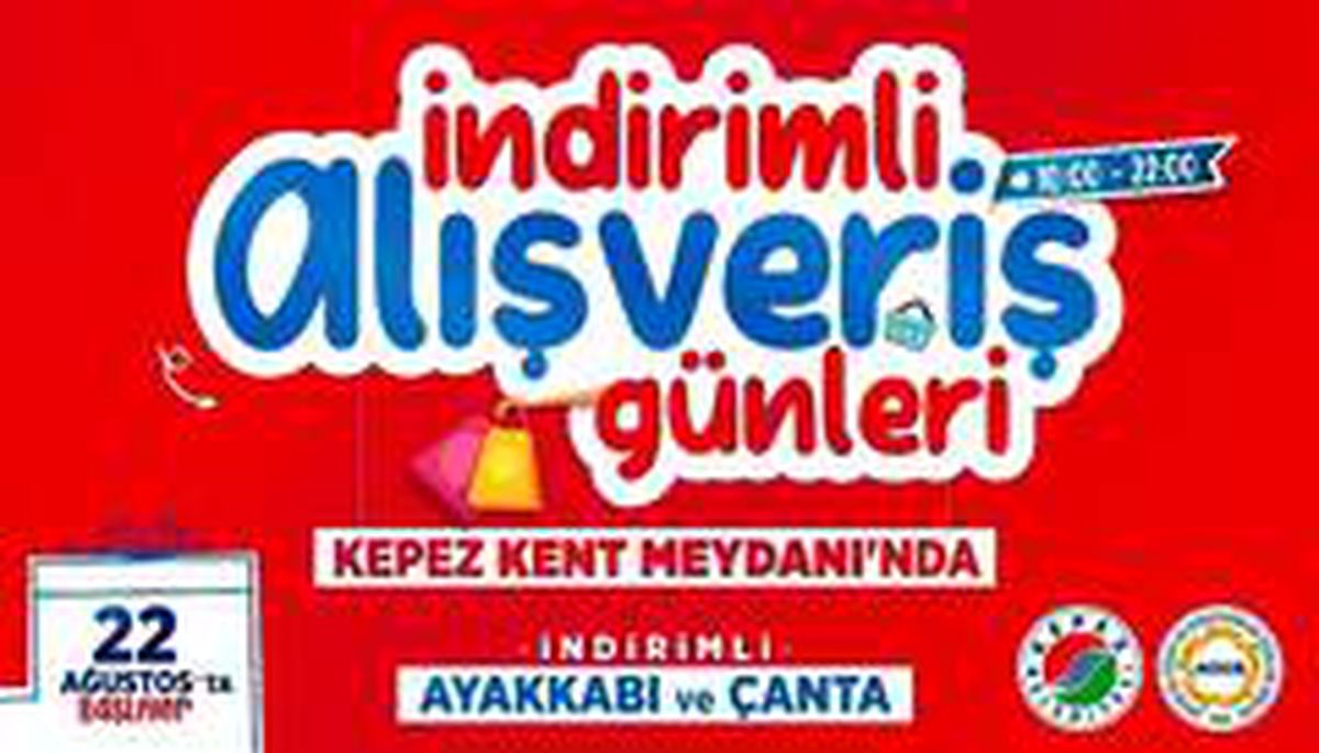 Kepez\'de indirimli alışveriş günleri başlıyor