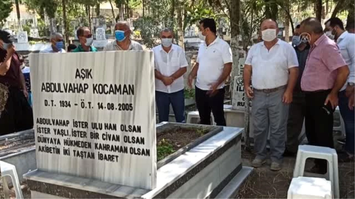 Şair ve halk ozanı Kocaman, mezarı başında anıldı