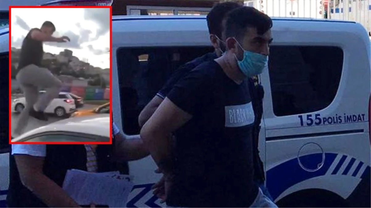 Son Dakika: İstanbul'da trafikte kadın sürücüye saldıran Emre Etyemez tutuklandı