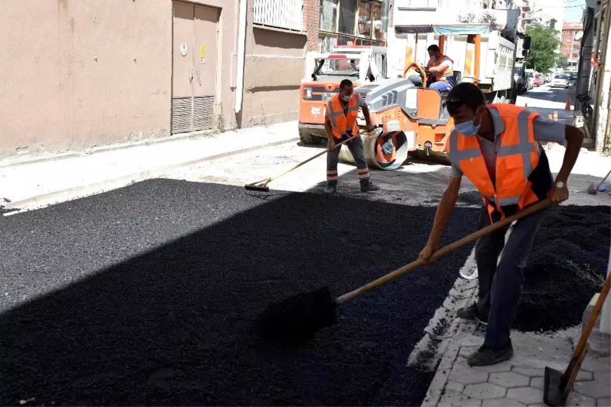 Tepebaşı\'nda üst yapı çalışmaları sürüyor