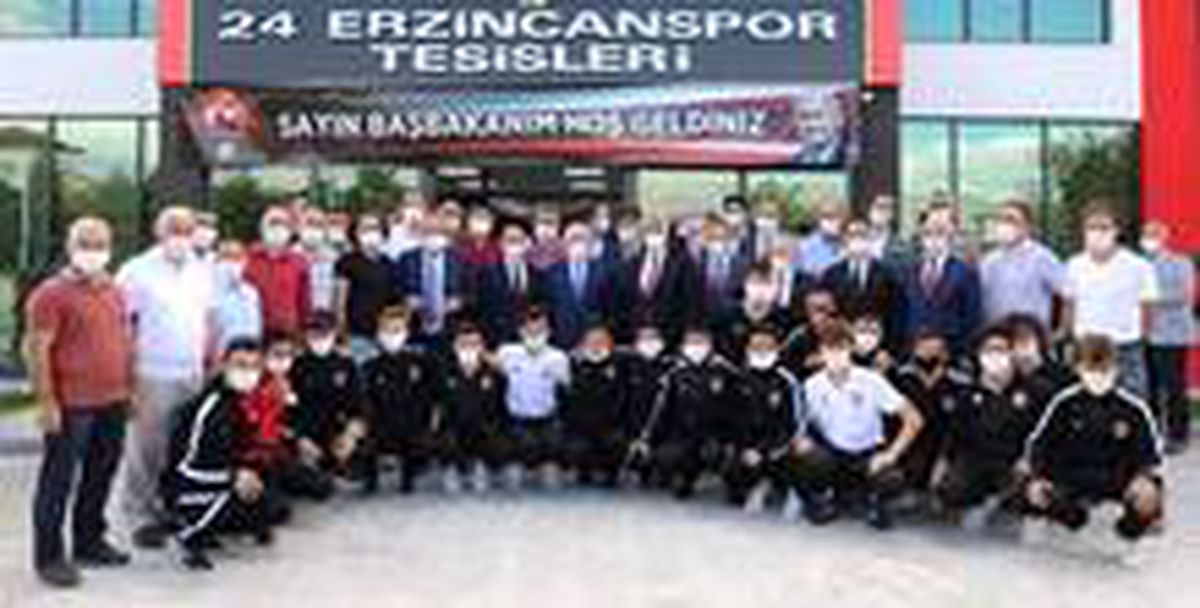 Son dakika haber... Yıldırım\'dan TFF 2. Lig\'e yükselen 24Erzincanspor\'a ziyaret