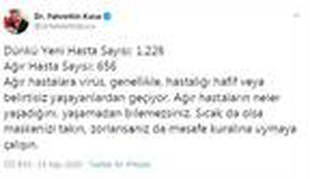 Bakan Koca: Sıcak da olsa maskenizi takın