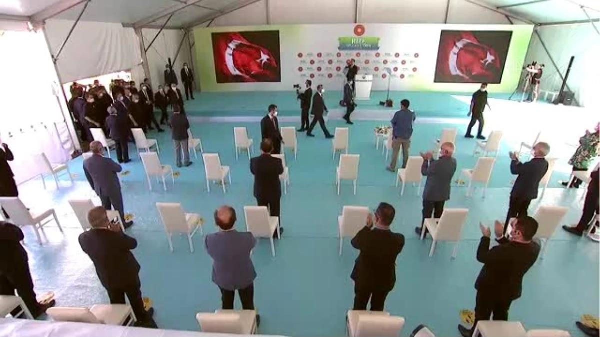 Son dakika haberi | Cumhurbaşkanı Erdoğan, toplu açılış törenine katıldı