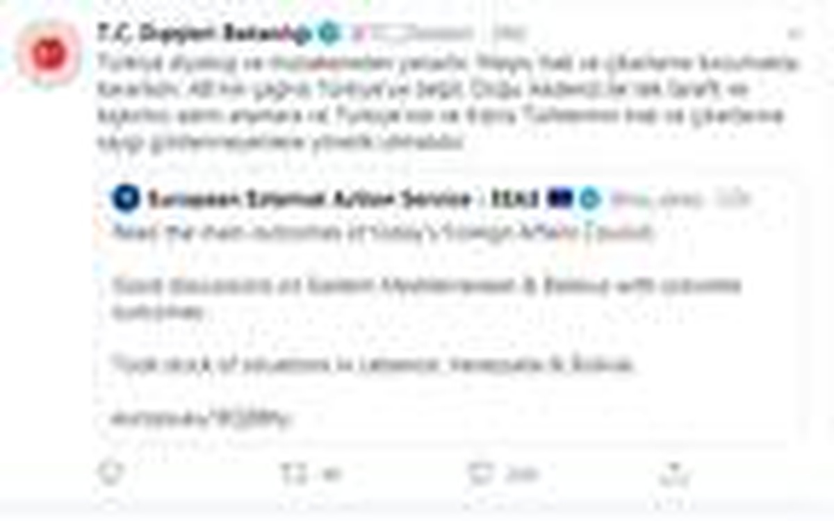 Son dakika haberi | Dışişleri Bakanlığı\'ndan AB\'ye \'Doğu Akdeniz\' yanıtı