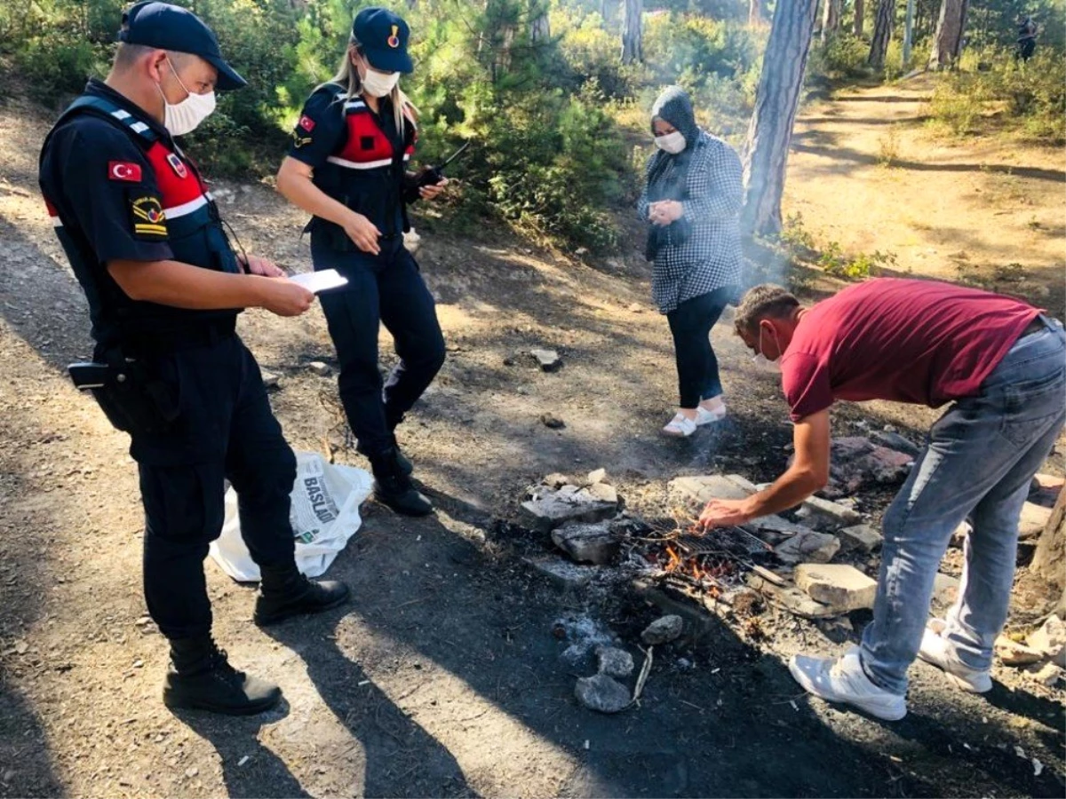 Son dakika haberleri | Jandarmadan piknikçilere yangın uyarısı
