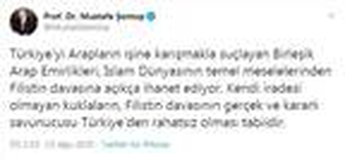 Son dakika haberleri! TBMM Başkanı Şentop: BAE, Filistin davasına ihanet ediyor