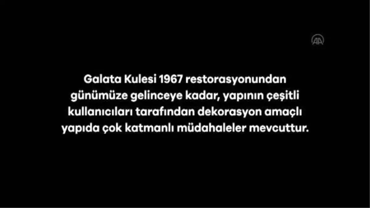 Vakıflar Genel Müdürü Ersoy\'dan Galata Kulesi\'ndeki restorasyona ilişkin açıklama (2)