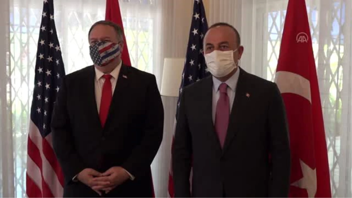 Dışişleri Bakanı Çavuşoğlu, ABD\'li mevkidaşı Pompeo ile bir araya geldi