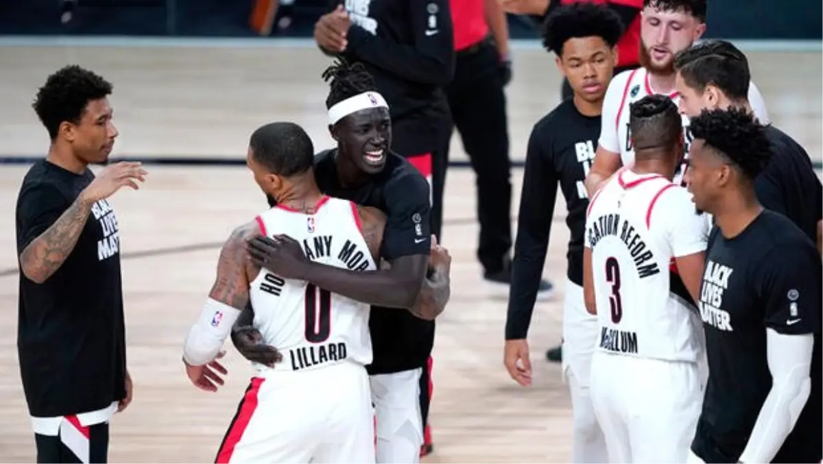 NBA\'de play-off bileti alan son takım Portland oldu!