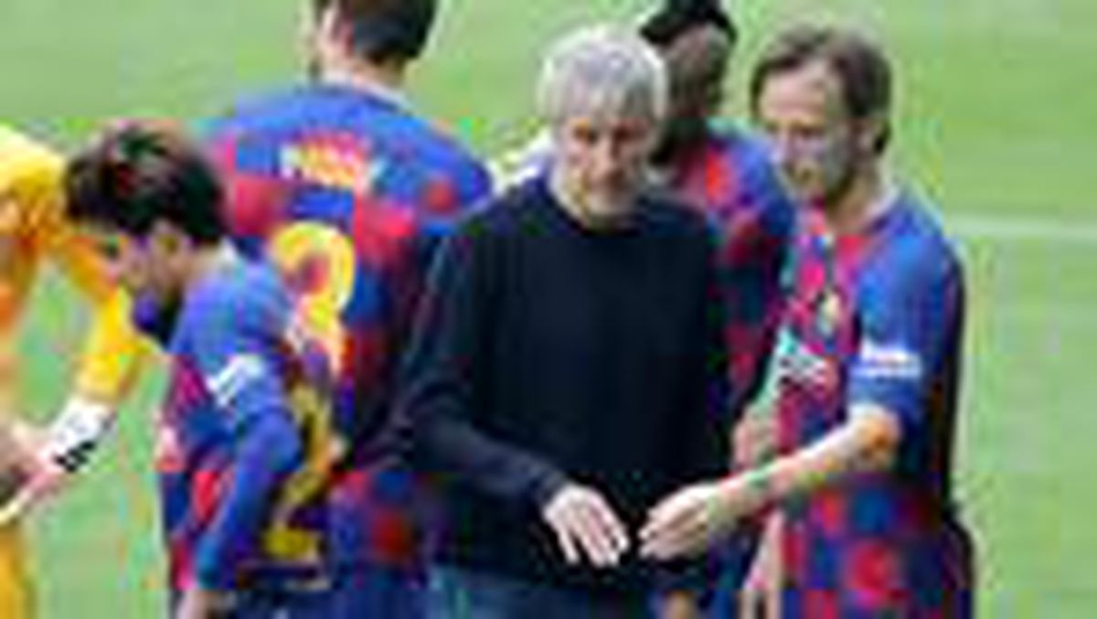 Barcelona, teknik direktör Setien\'in görevine son verdi!