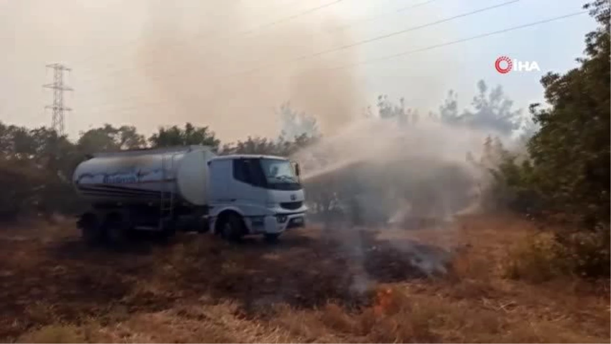 Son dakika haber: Bursa\'da orman yangını...Alevler villalara yaklaşıyor