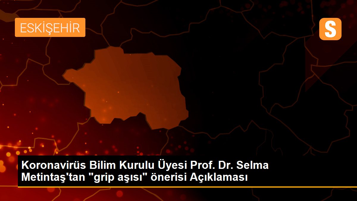 Son dakika haber... Koronavirüs Bilim Kurulu Üyesi Prof. Dr. Selma Metintaş\'tan "grip aşısı" önerisi Açıklaması