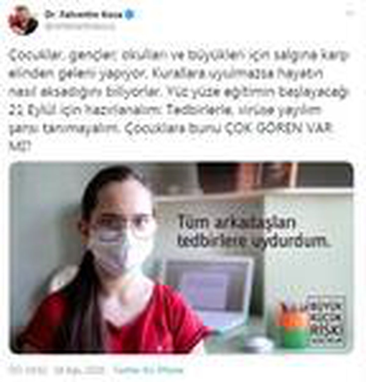 Bakan Koca: Tedbirlerle virüse yayılım şansı tanımayalım
