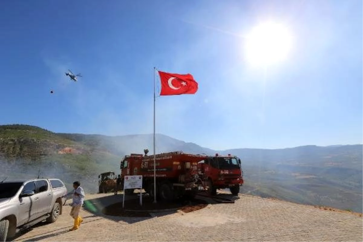 Son dakika gündem: Mersin\'de orman yangını