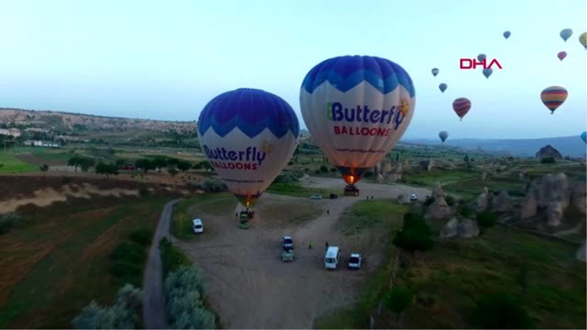 NEVŞEHİR Kapadokya\'da balon uçuşları 22 Ağustos\'ta başlıyor