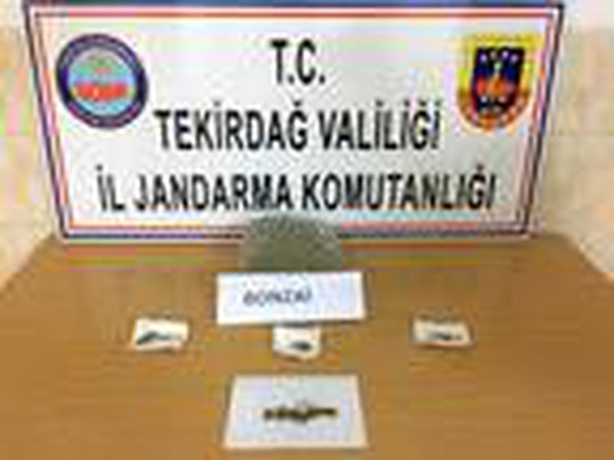 Son dakika gündem: Tekirdağ\'da, otomobilde 1 kilo bonzai bulundu