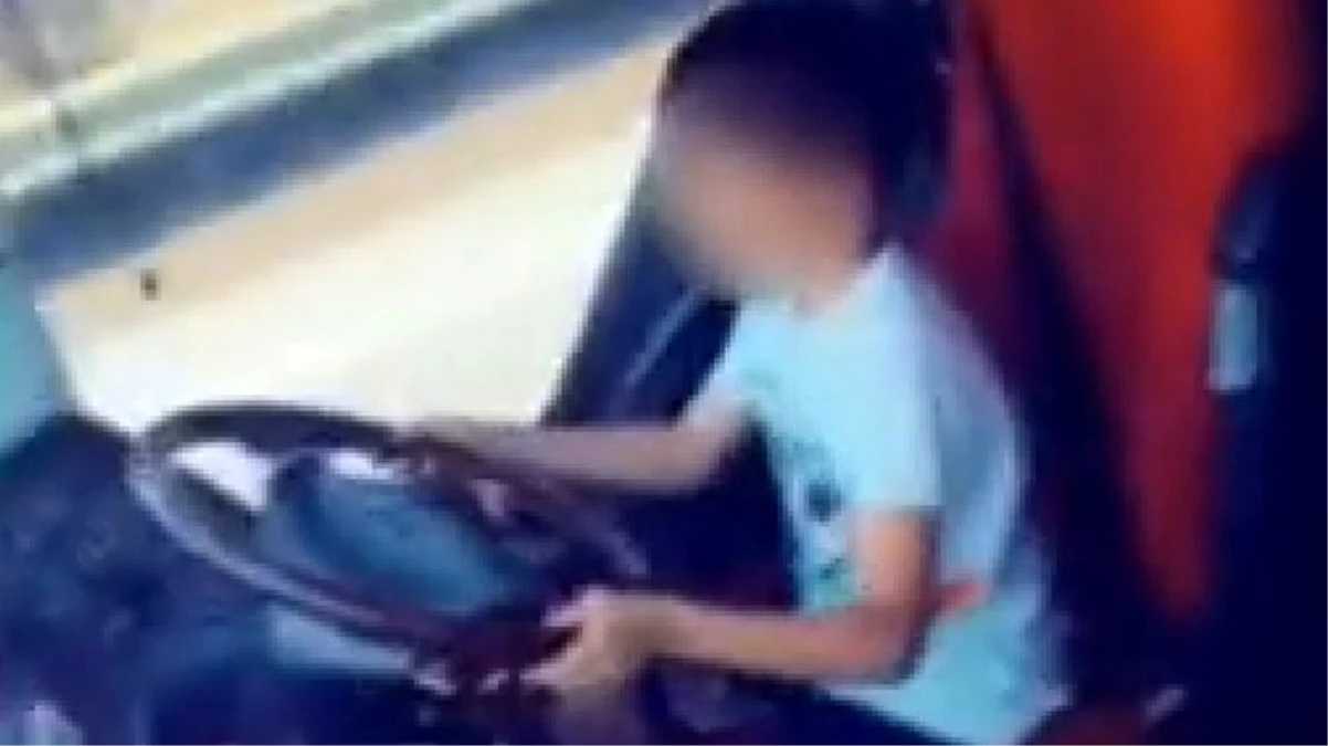 10 yaşlarındaki çocuğun yolcu otobüsünü kullanması "pes" dedirtti