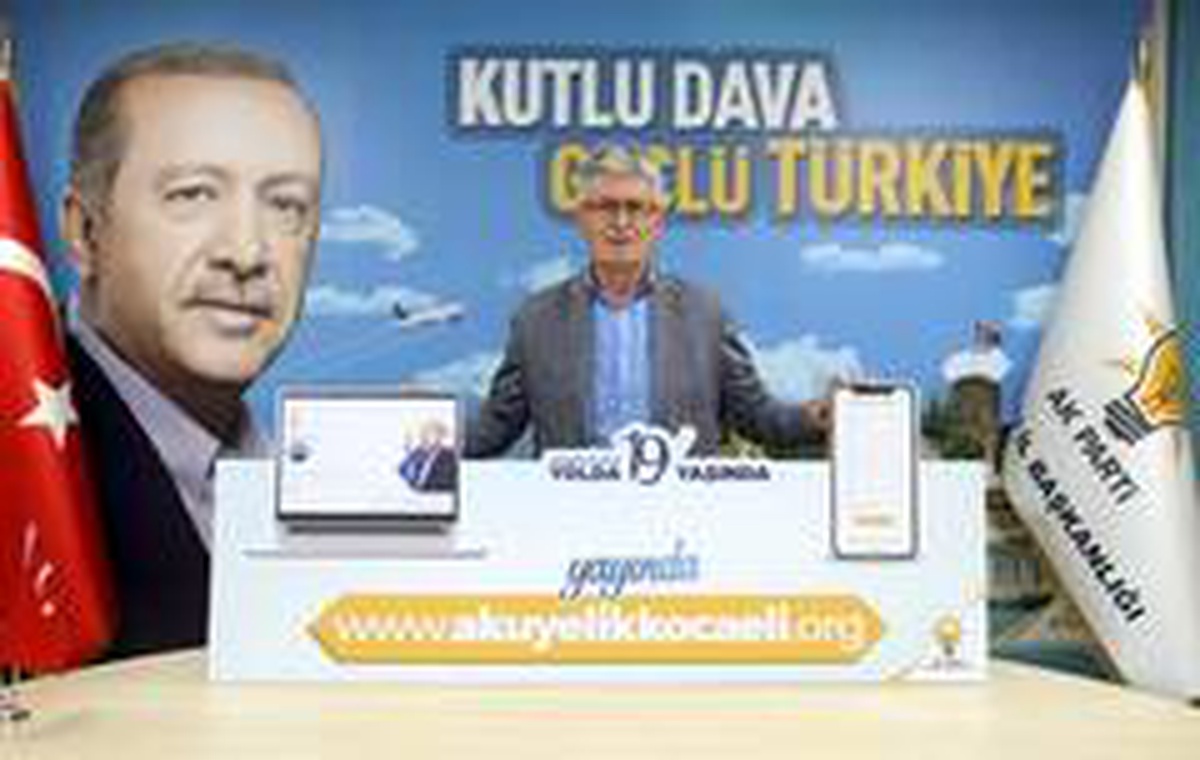 AK Parti\'de pandemiye uygun üye çalışması