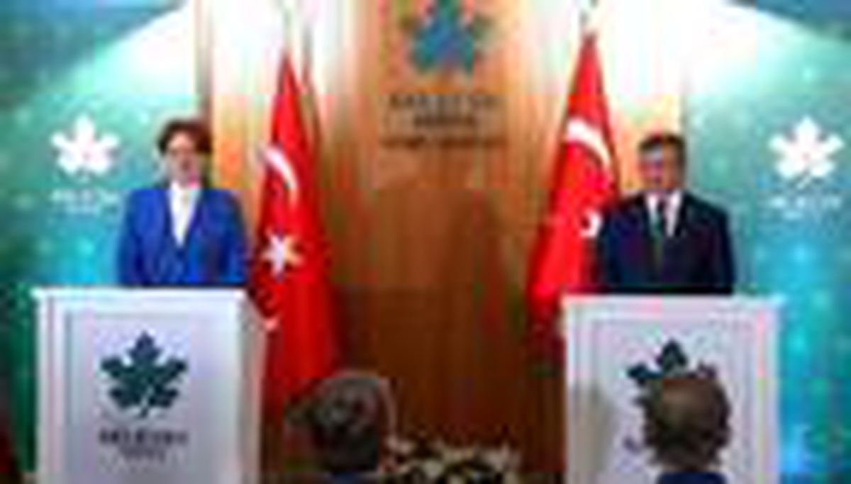 Akşener\'den Davutoğlu\'na \'hayırlı olsun\' ziyareti