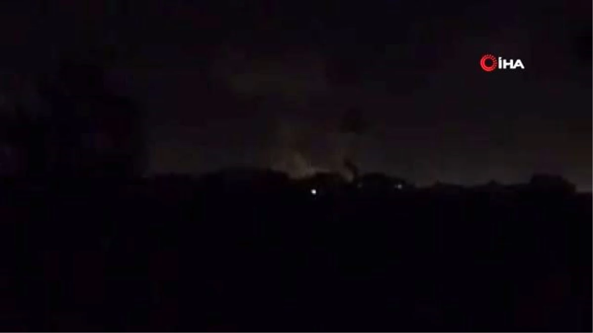 Son dakika haber... - İsrail savaş uçakları Gazze\'yi vurdu