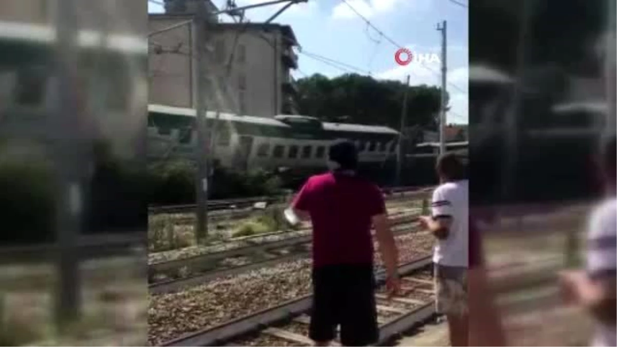 İtalya\'nın kuzeyinde tren raydan çıktı: 3 yaralı