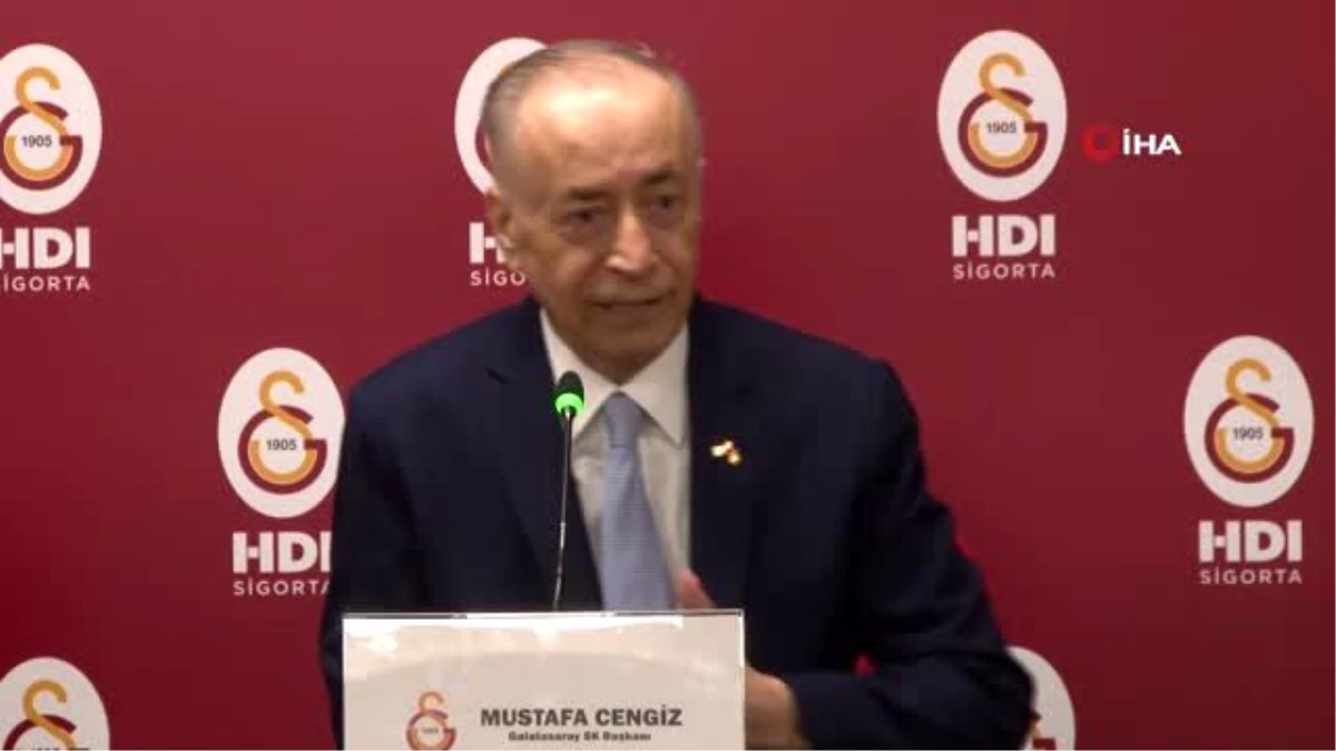 Mustafa Cengiz: "Cumrhurbaşkanımıza Türk sporuna desteklerinden dolayı teşekkür ederim"