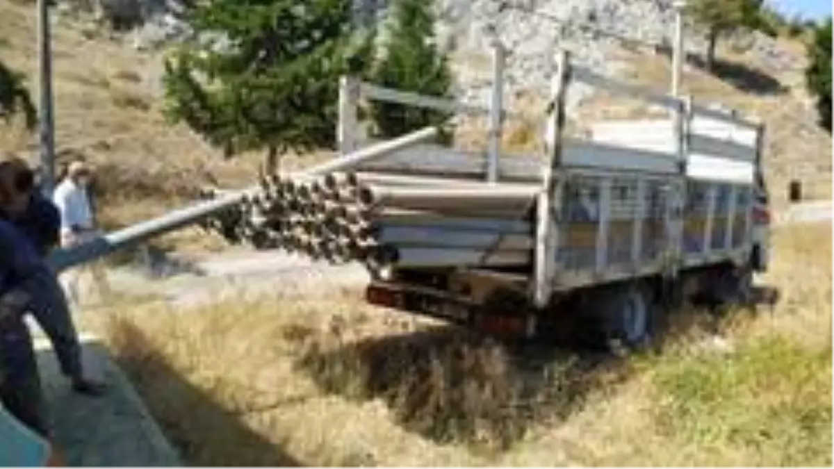 Büyükşehirden sulama kooperatiflerine boru desteği