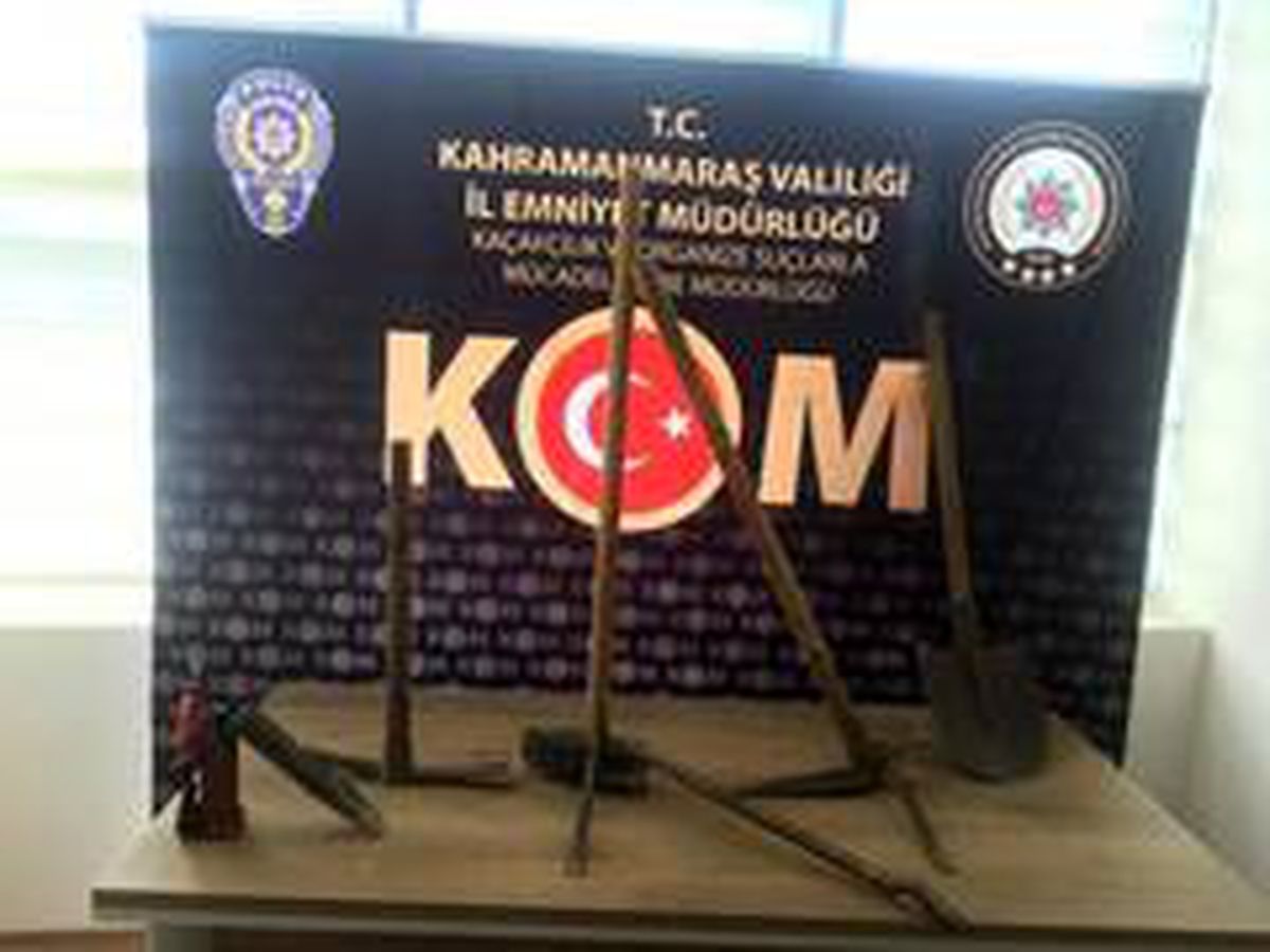 Son dakika... Kahramanmaraş\'ta 3 define avcısı yakalandı