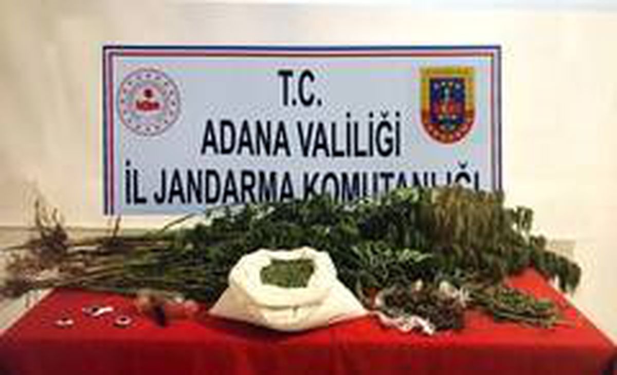 Adana\'da 8 kilo kubar esrar ele geçirildi