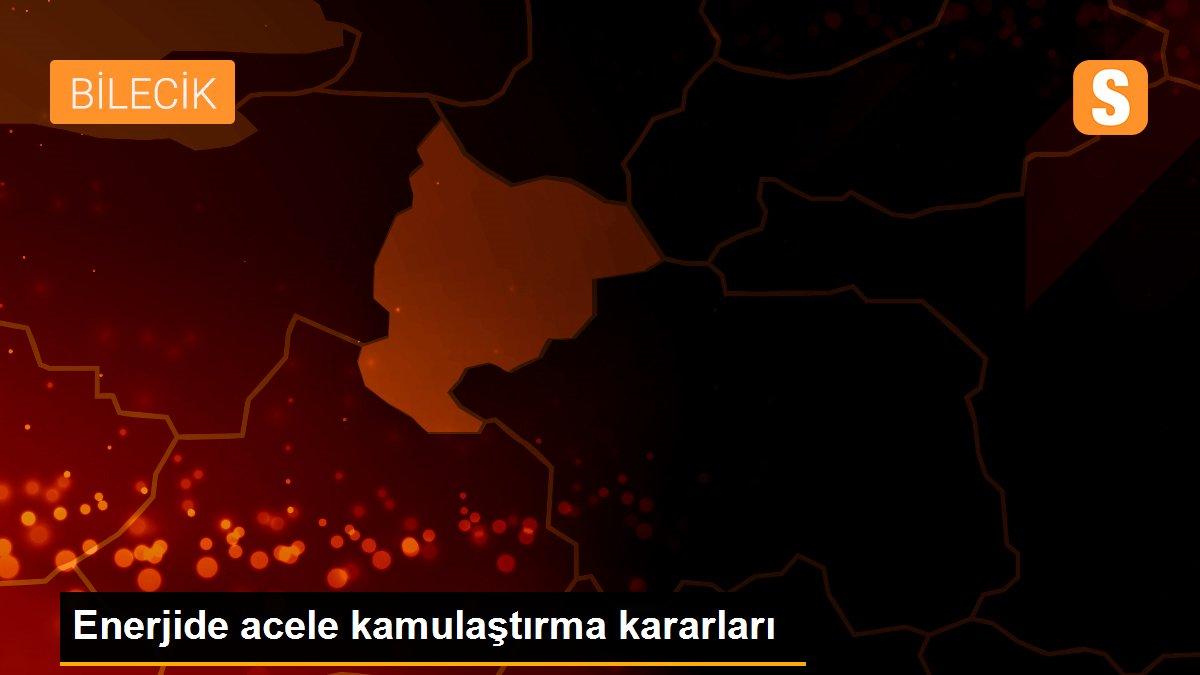 Son dakika haber! Enerjide acele kamulaştırma kararları