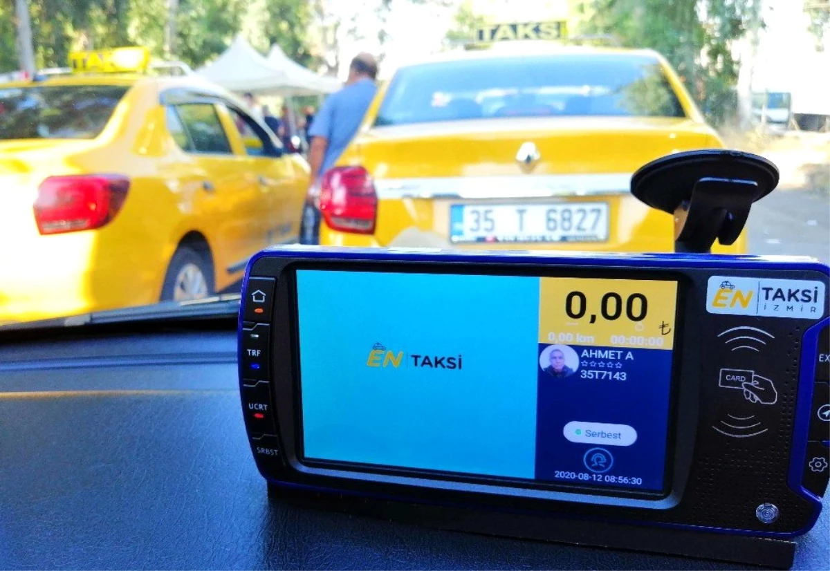 Tüm taksiler dijital çağa adım attı, temassız ödeme de başladı