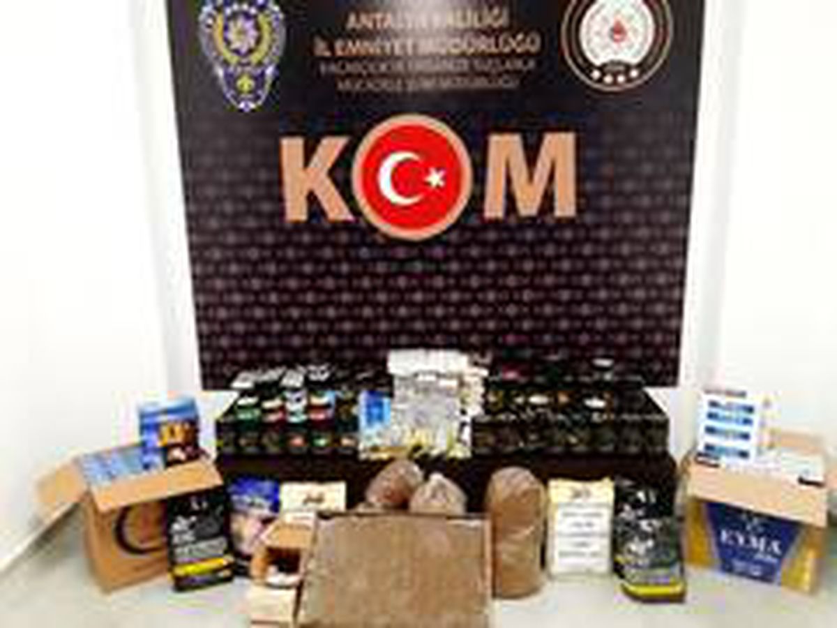 Son dakika haberleri... Antalya polisinden kaçakçılık operasyonu