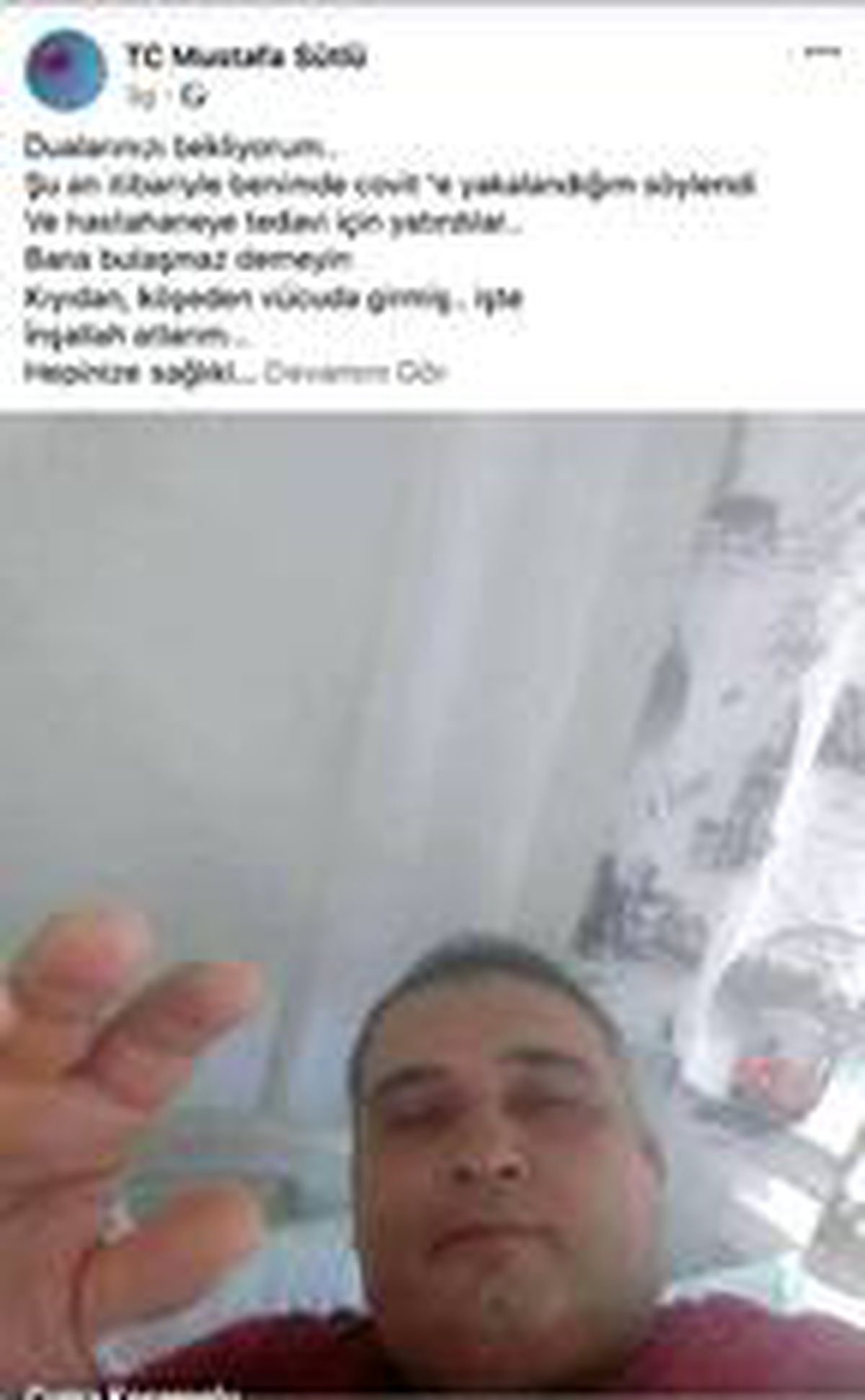 Son dakika! \'Bana bulaşmaz demeyin\' mesajı verdi, 3 gün sonra öldü