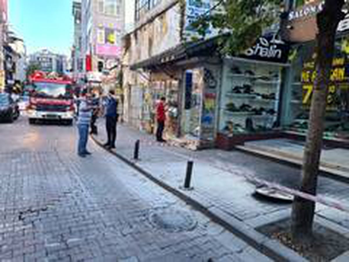 Son dakika haberi: İstanbul\'da korkutan patlama kamerada