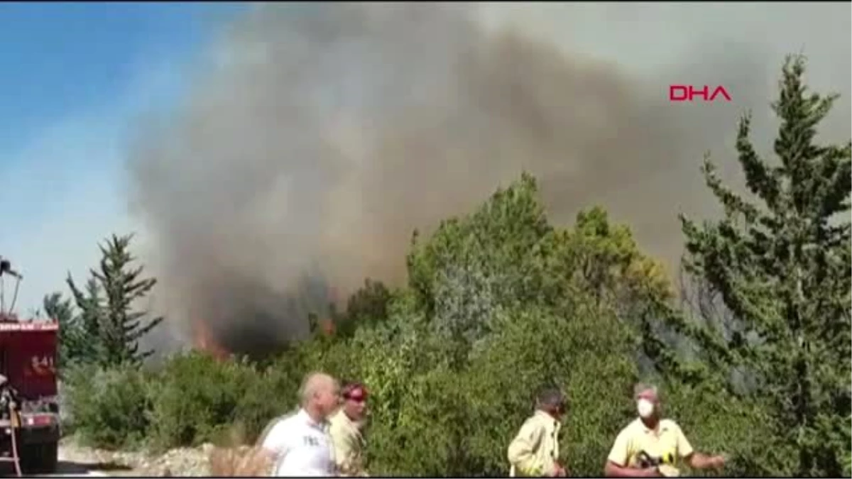 Son dakika haberi... Osmaniye Akçataş köyünde orman yangını