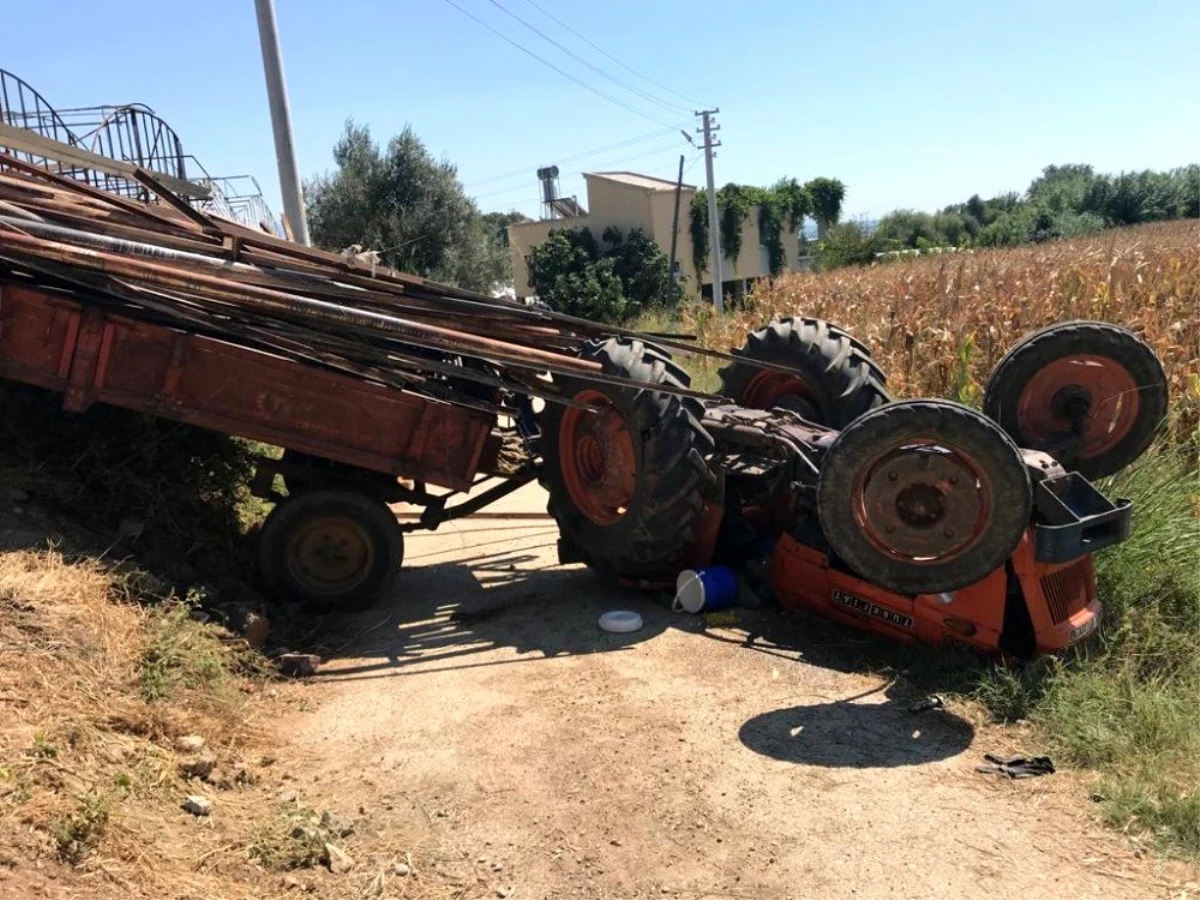 Son dakika haberi | Devrilen traktörün altında kalan çiftçi hayatını kaybetti