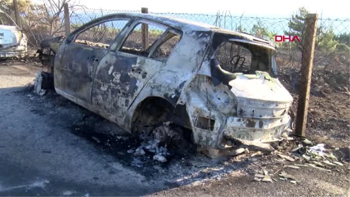 Son dakika haber: İZMİR Seferihisar\'da orman yangınında araçları yananlar konuştu