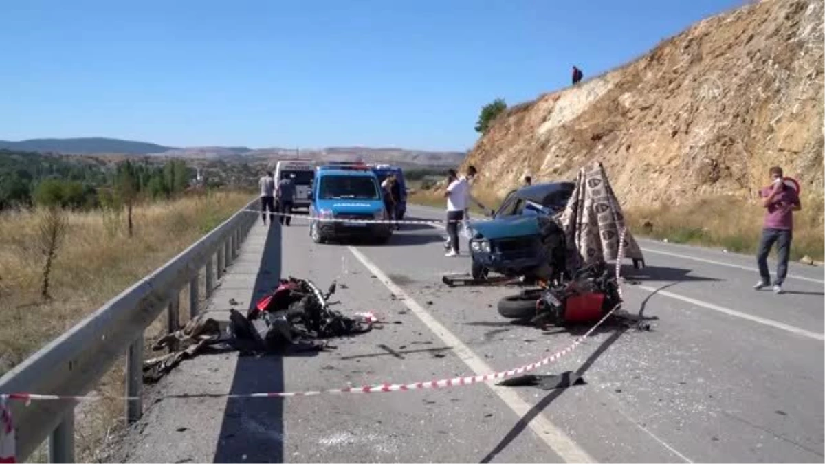 Son dakika... Otomobil ile motosiklet çarpıştı: 2 ölü, 2 yaralı