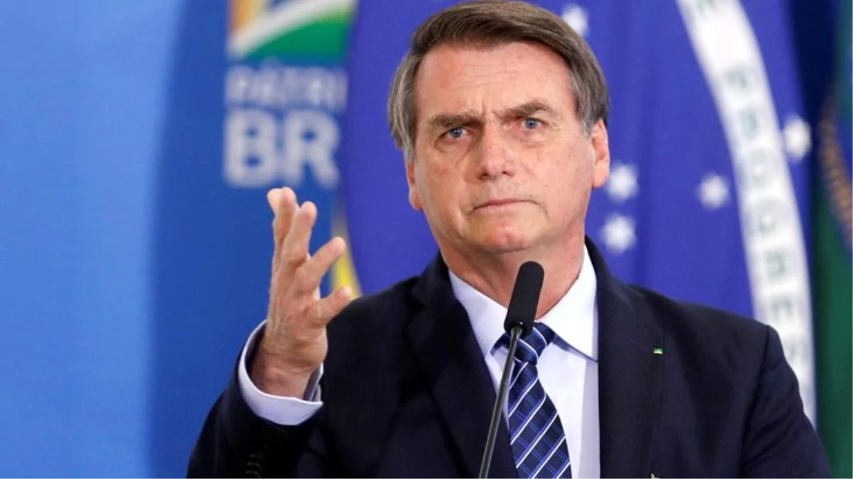 Bolsonaro, eşinin banka hesabını soran muhabire yumruk atmak istediğini söyledi