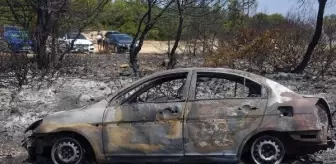 Son dakika haber! İzmir'deki yangında hasar gören araçlar kaldırılmaya başlandı