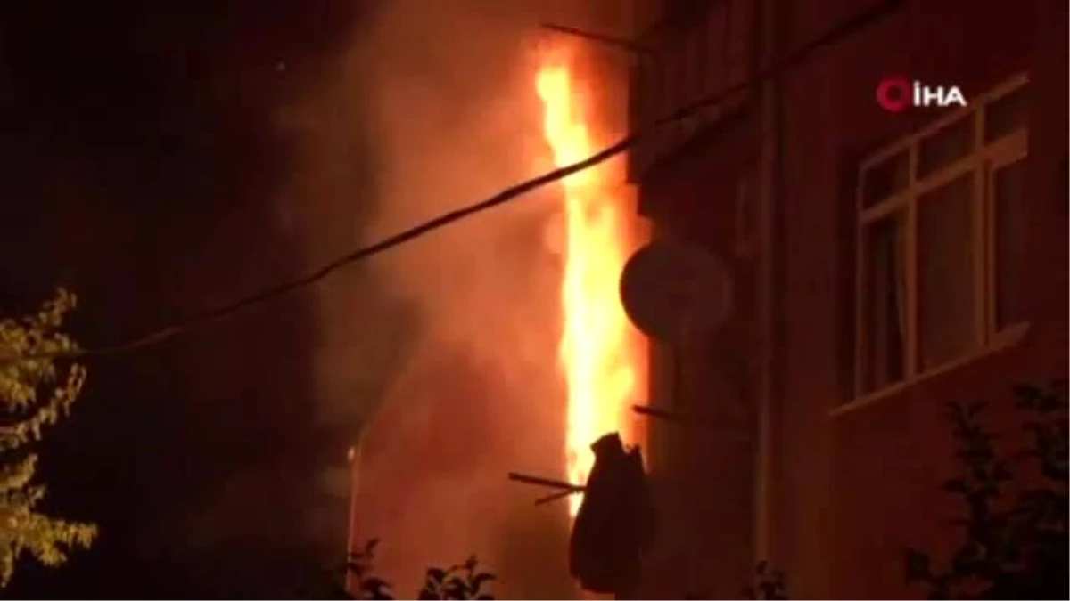 Son dakika haber: Şişli\'de gecekondu yangını 4 binaya sıçradı, mahalleli sokağa döküldü