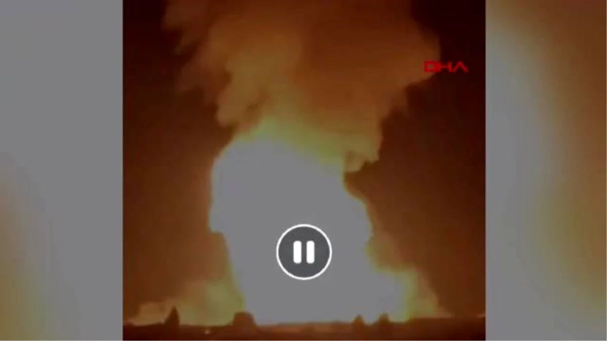 Son dakika haber! Suriye\'de doğalgaz boru hattında patlama