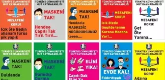 Vatandaşa kendi şivesinde maske ve mesafe uyarıları