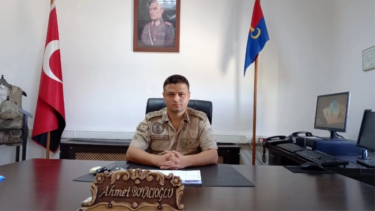 Son dakika haber | Yeşilyurt İlçe Jandarma Komutanı Boyacıoğlu göreve başladı