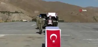 Son dakika haberi! Şehit Yıldırım için Hakkari'de tören düzenlendi