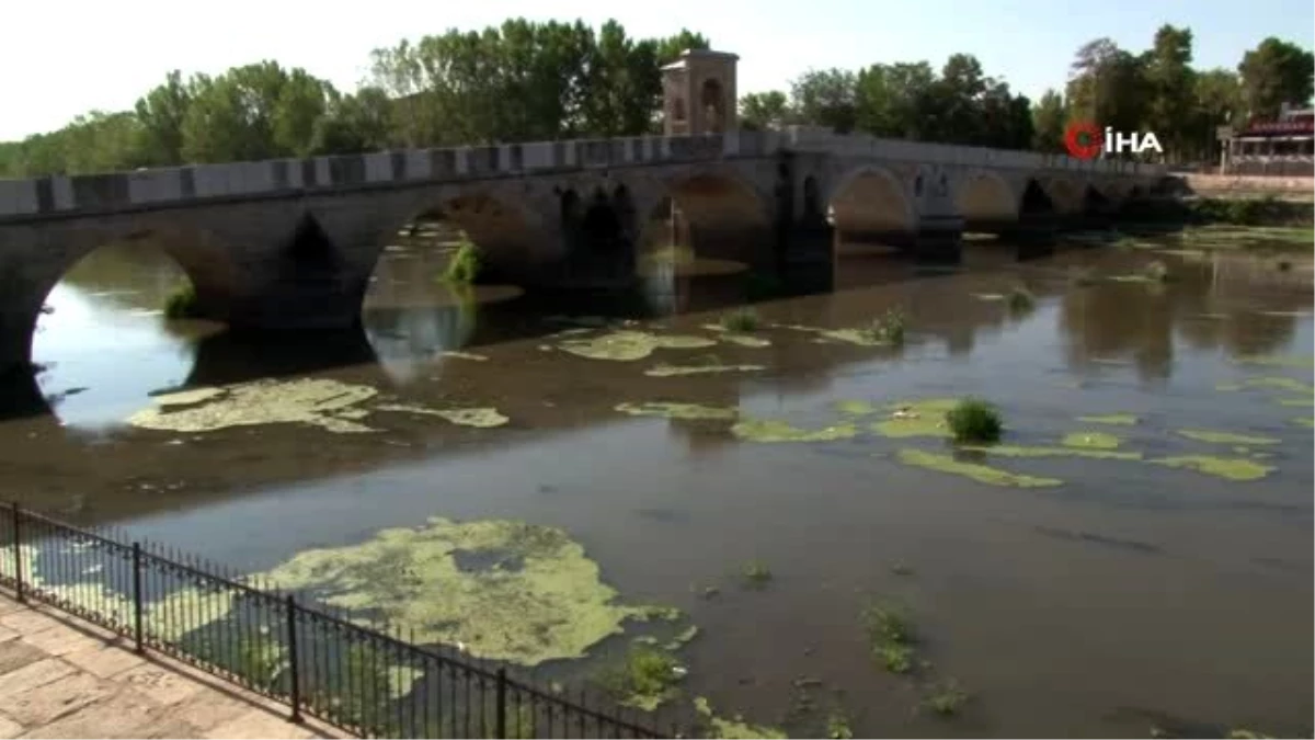 Tunca Nehri\'nde korkutan görüntü